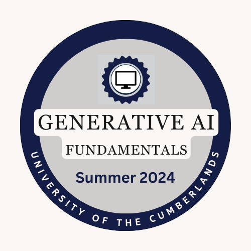 Generative AI Fundamentals Summer 2024